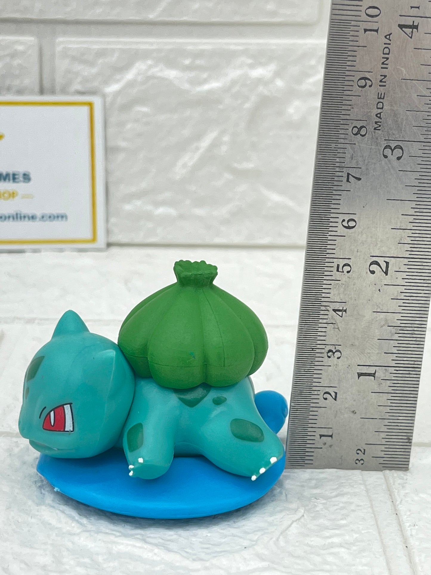 Angry Small Bulbasaur Pokemon Figurine