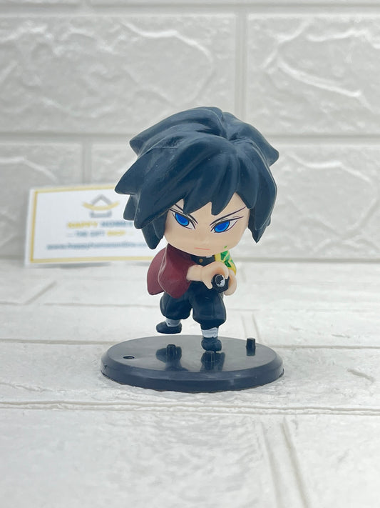 Red Small Giyu Tomioka Demon Slayer Figurine