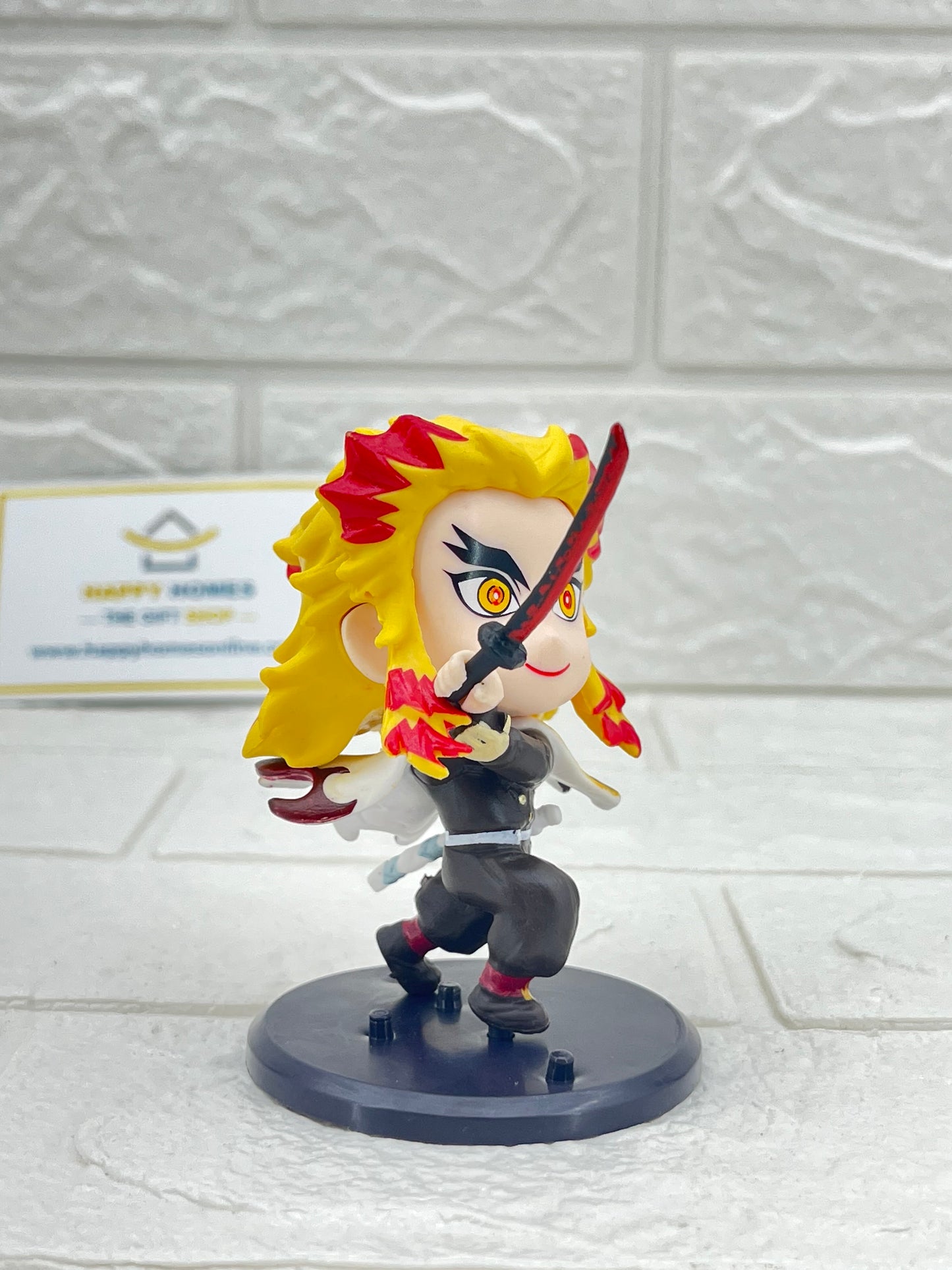 Small Kyojuro Rengoku Demon Slayer Figurine
