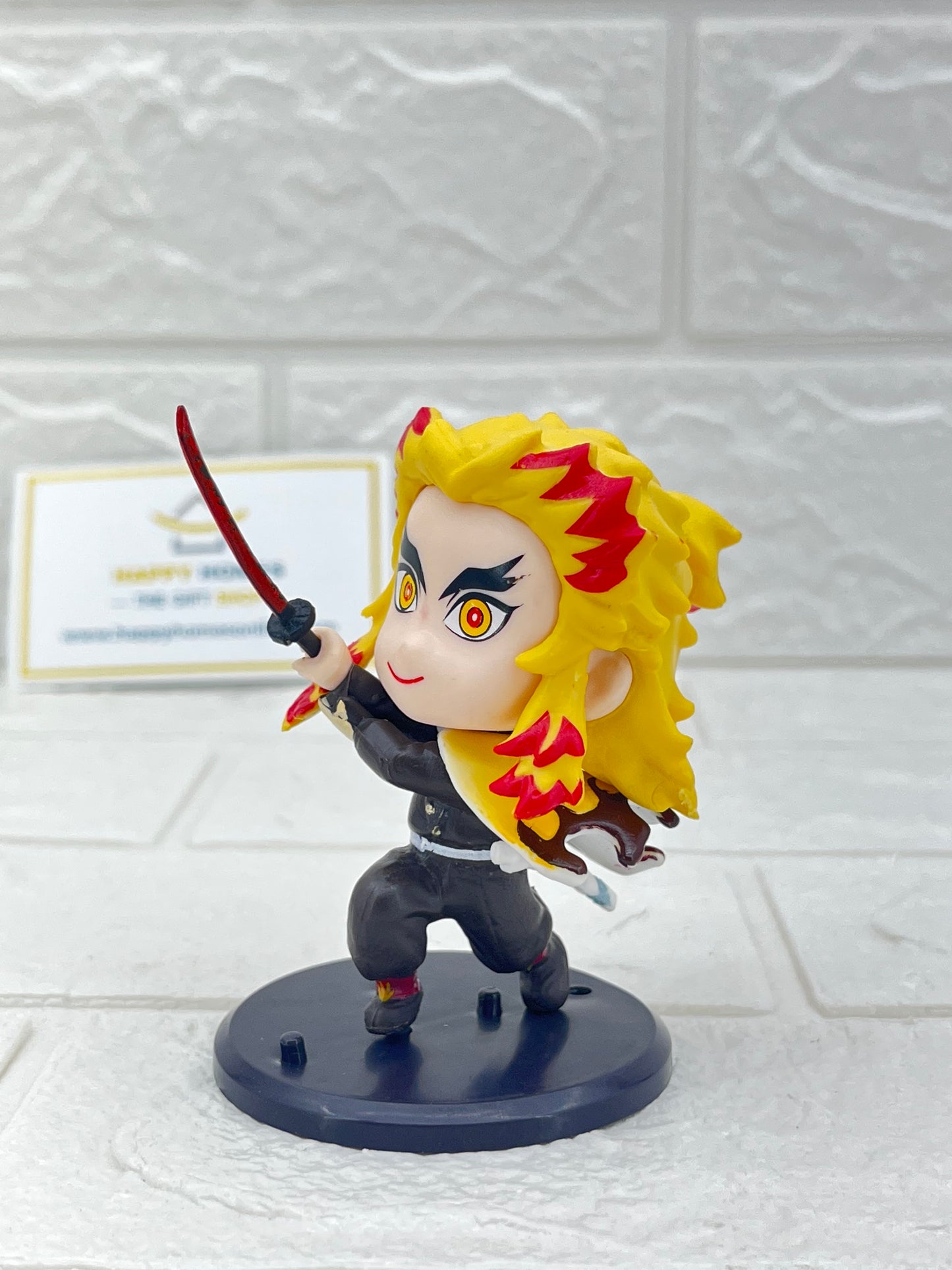 Small Kyojuro Rengoku Demon Slayer Figurine
