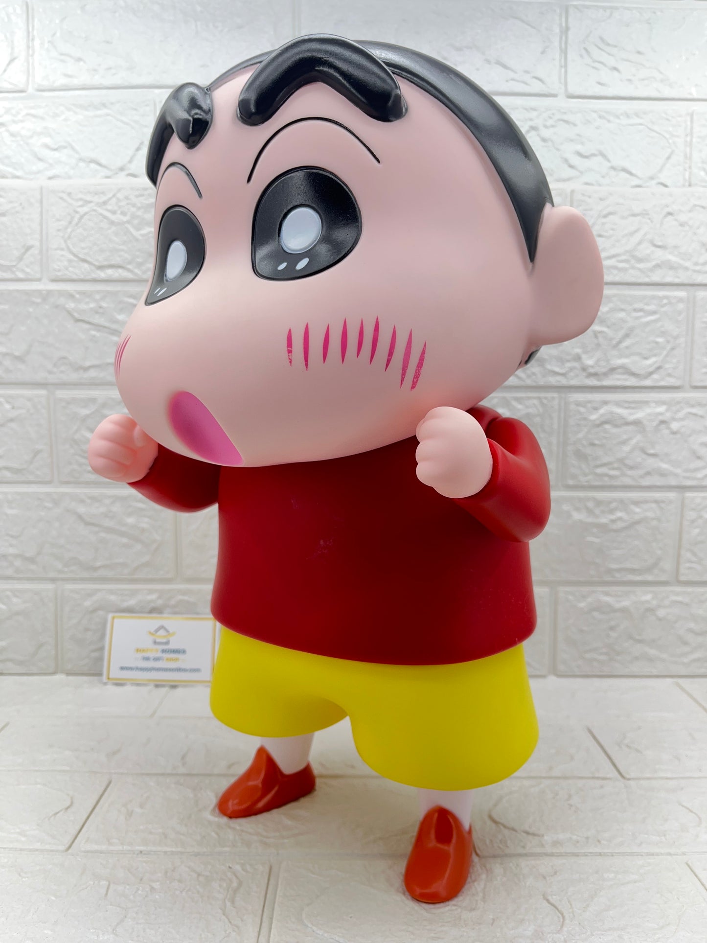 Blushing Shin-chan Figurine - Huge size - 40 cm