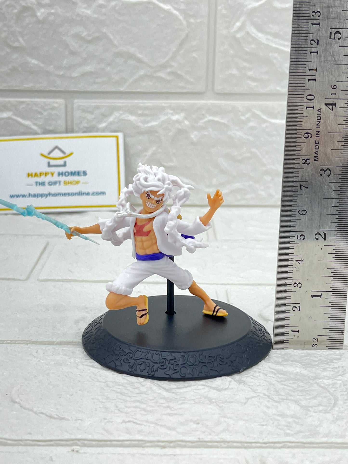 Fastest Blue Sword White Luffy One Piece Figurine
