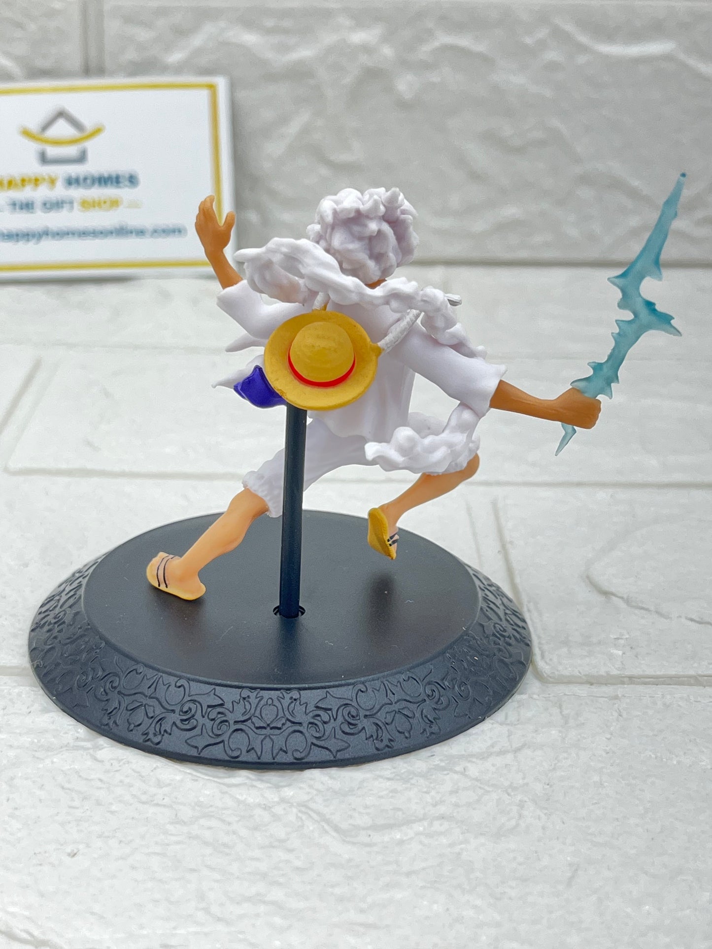 Fastest Blue Sword White Luffy One Piece Figurine