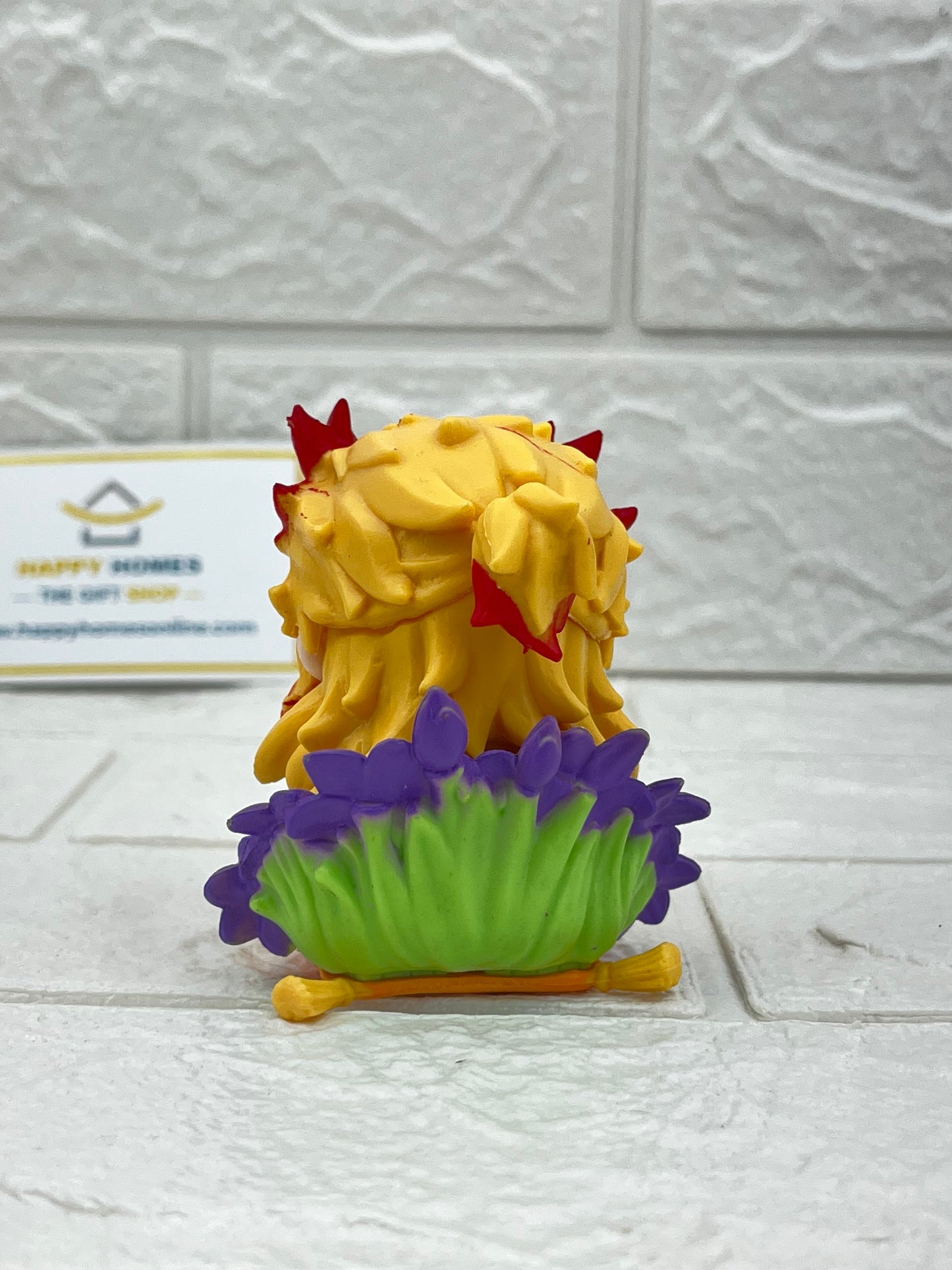 Cute Eating Rengoku Demon Slayer Figurine