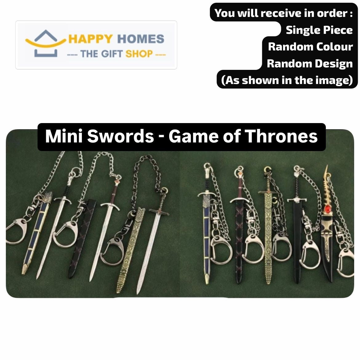Mini swords Game of thrones
