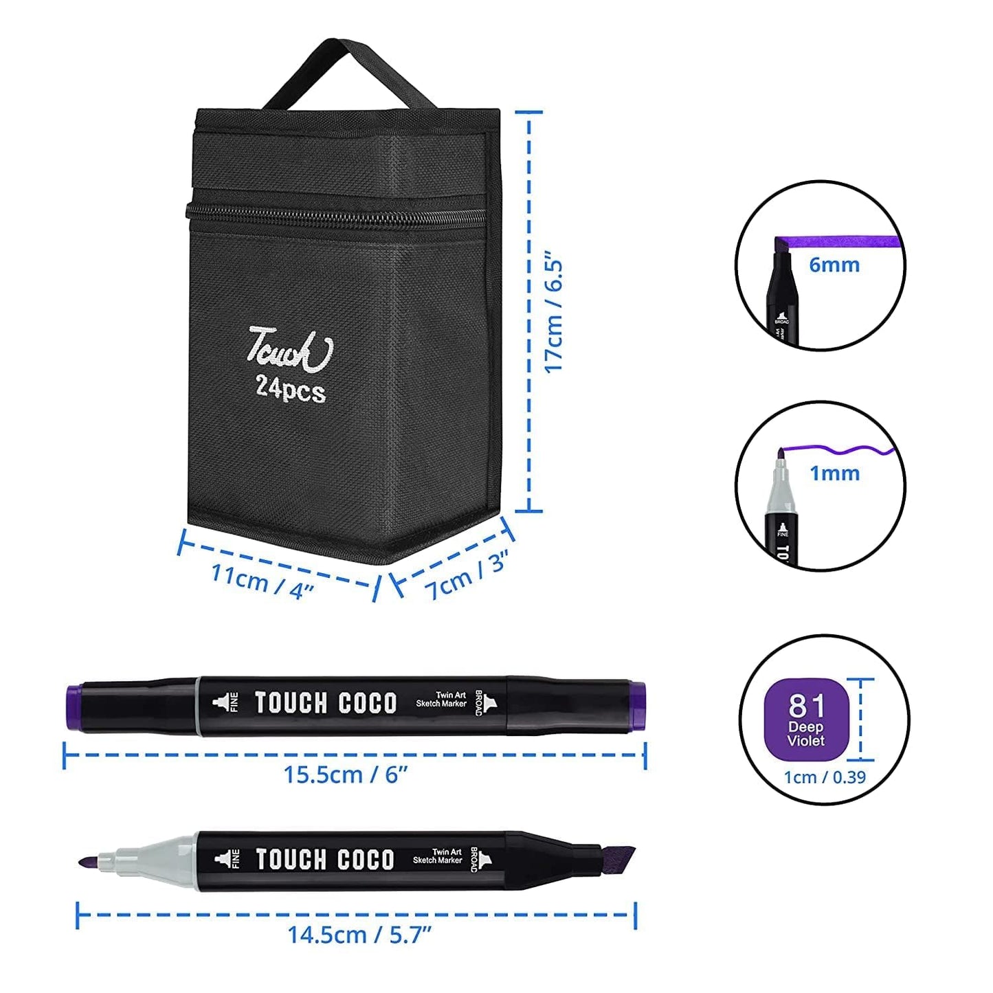 Professional sketchpen(24pcs)