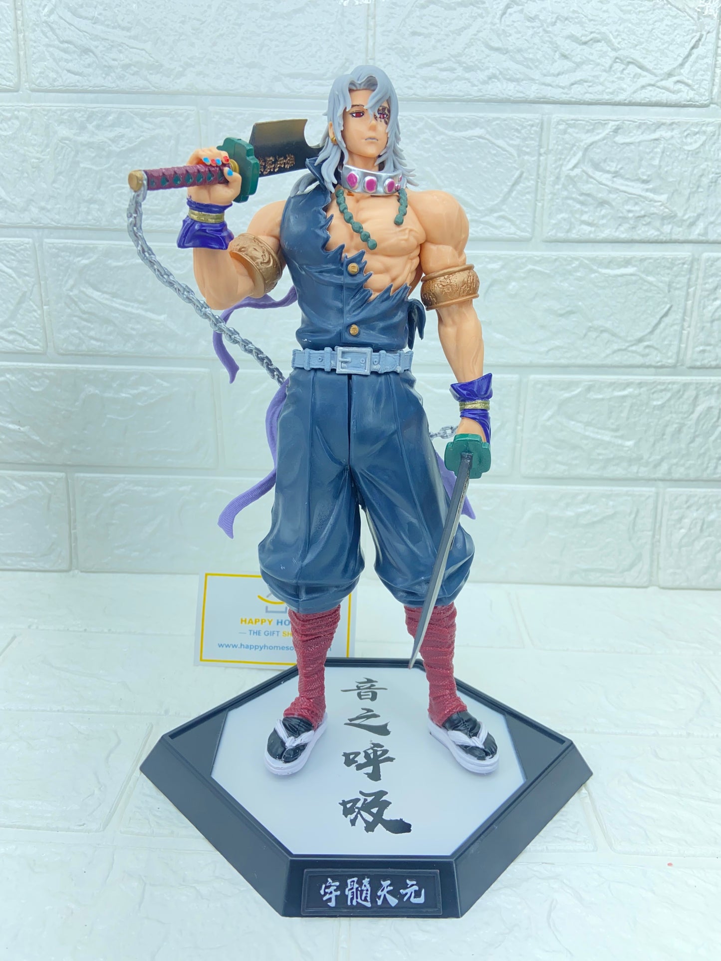 Tengen Uzui Demon Slayer Figure 30cm Action Figure
