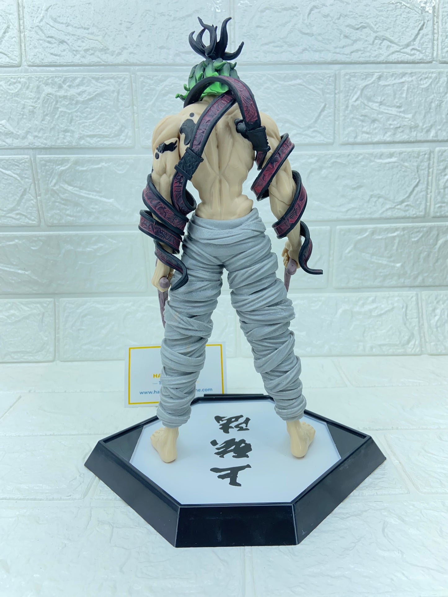 Gyutaro Demon Slayer Figure 20cm Green Hair