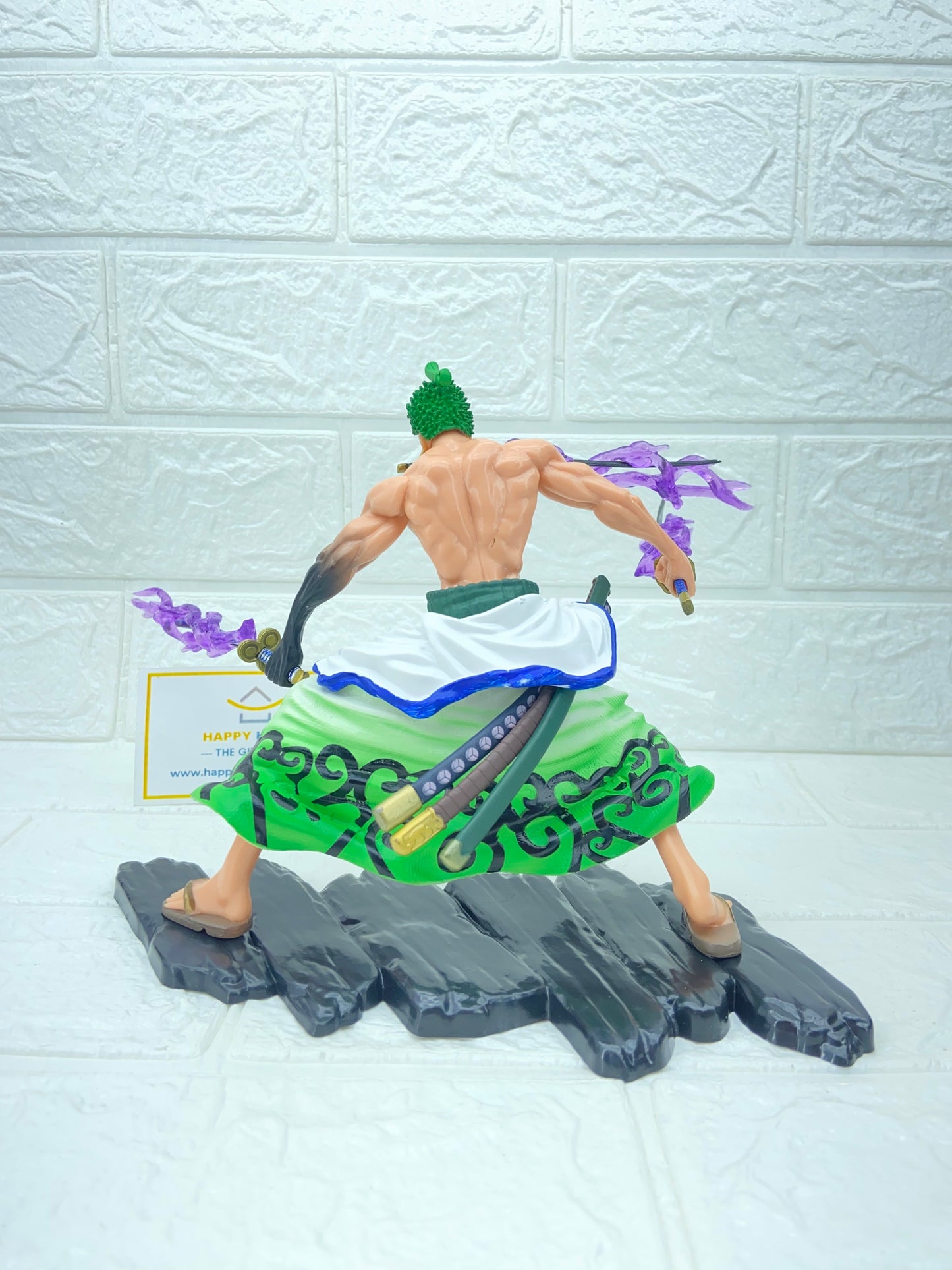 Zoro Wano Country Outfit One Piece Figure 17cm 20cm
