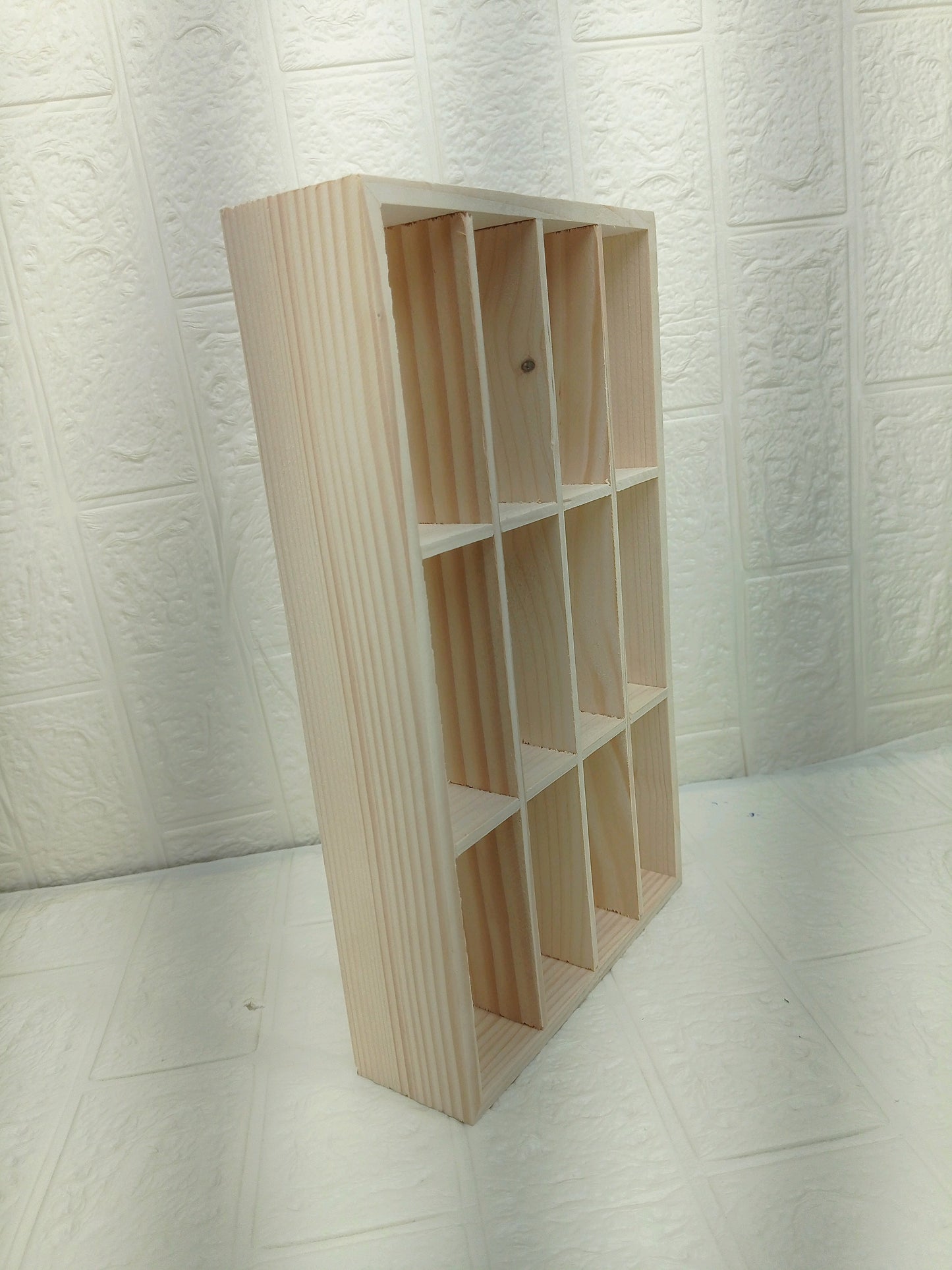Wooden hot wheels organizer(without light)