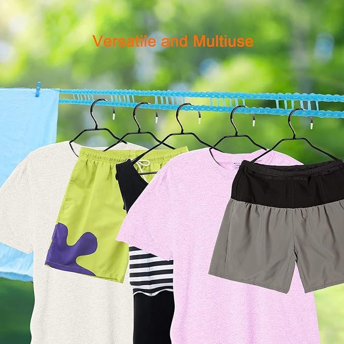 windproof anti slip clothes drying nylon rope