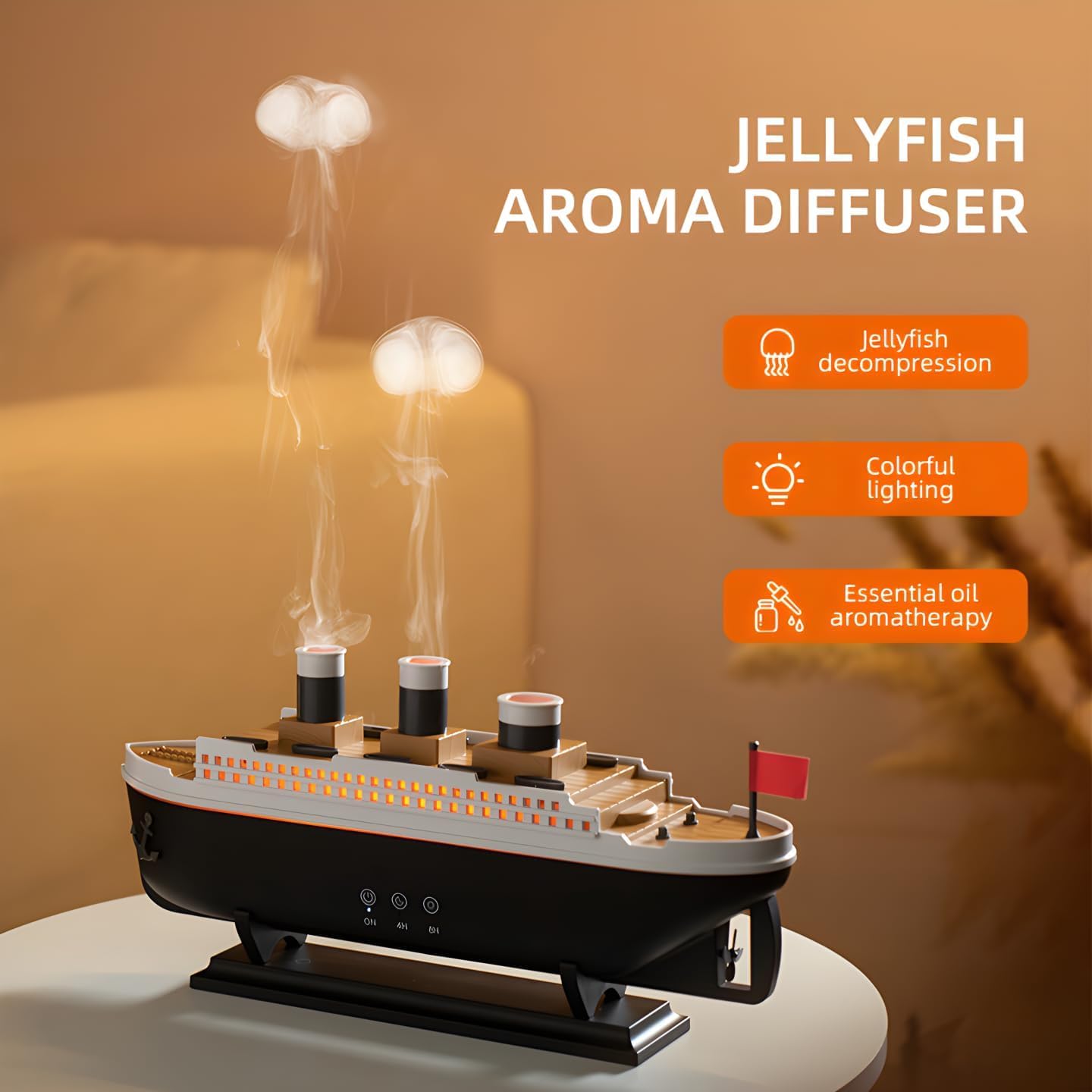 Jellyfish aroma diffsuer