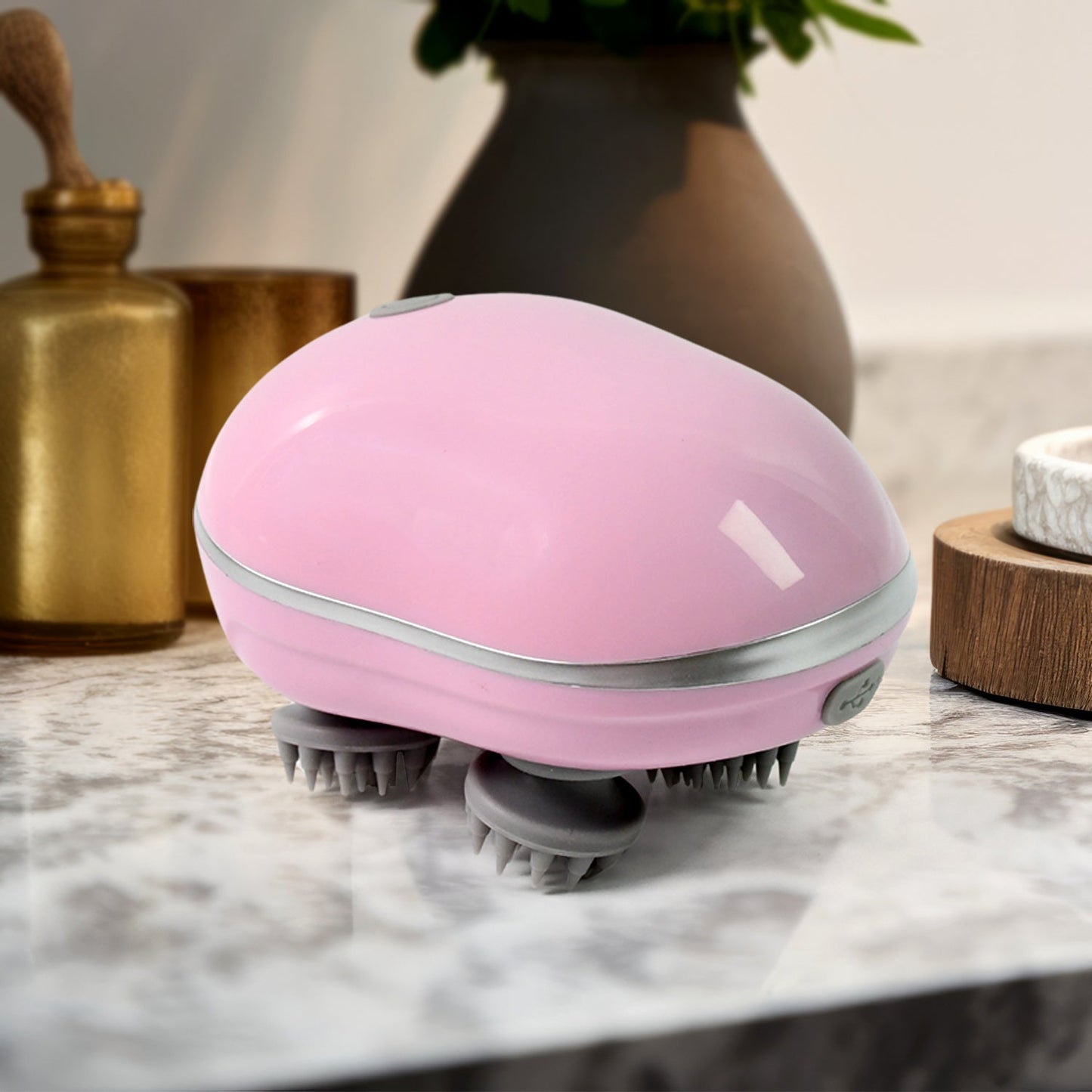 Electric scalp massager