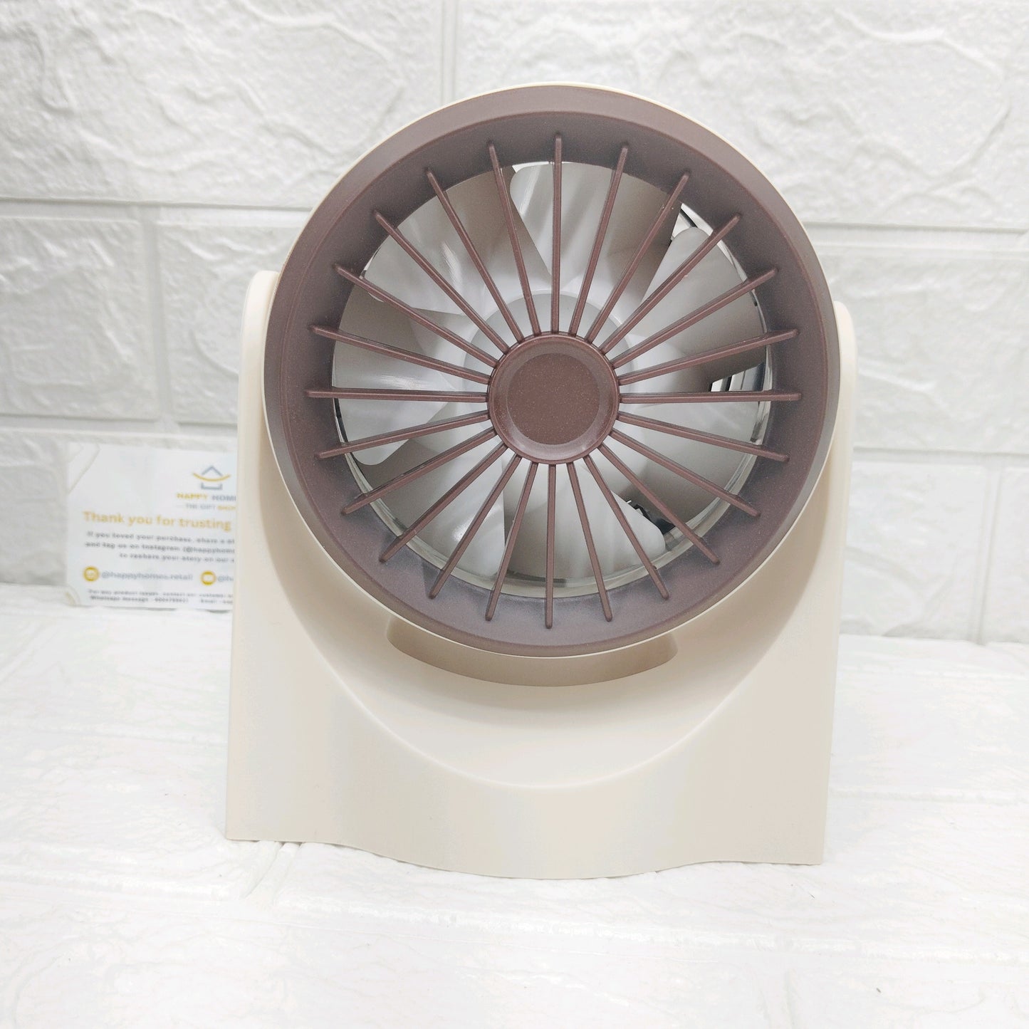 Cooling desk fan