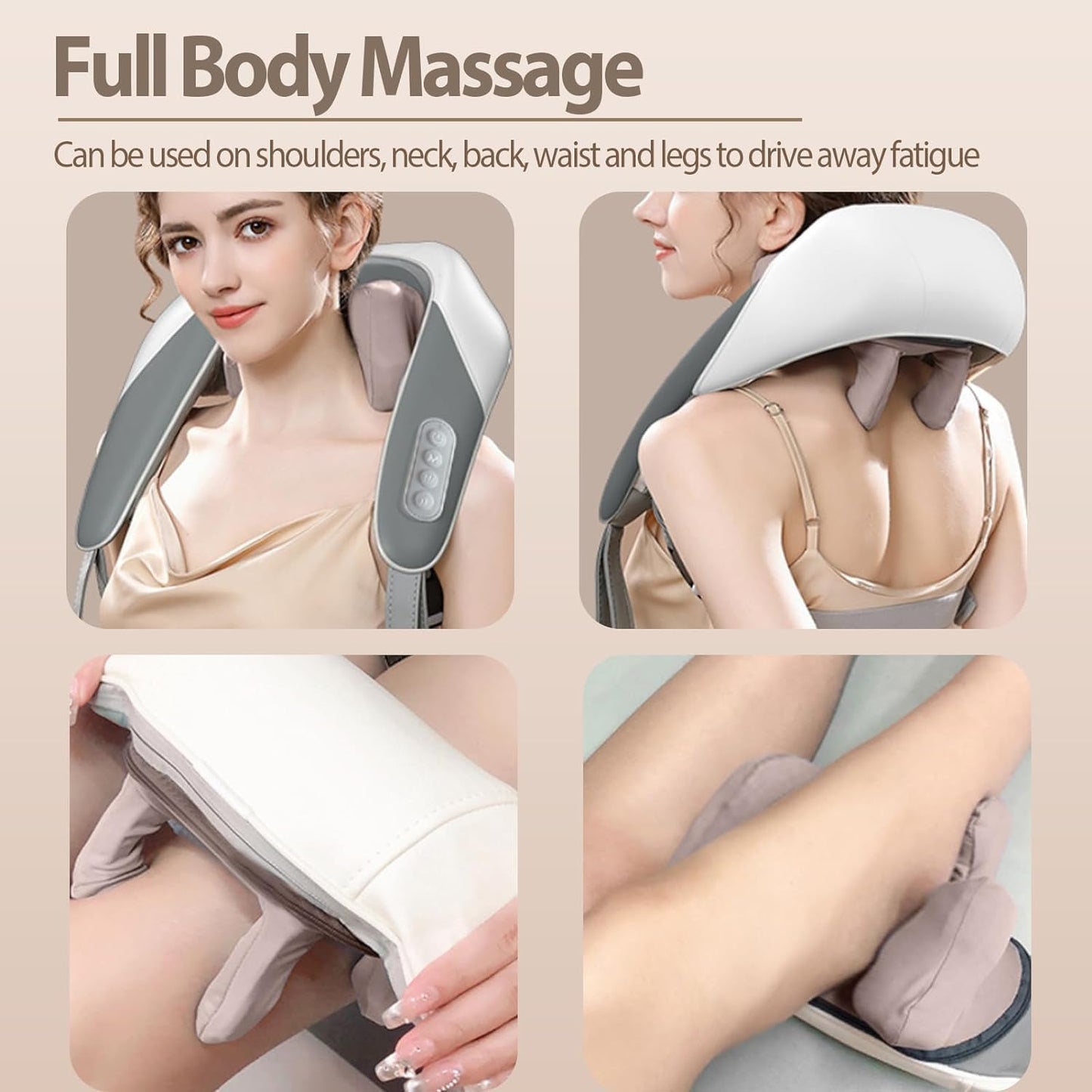 Neck and shoulders massager