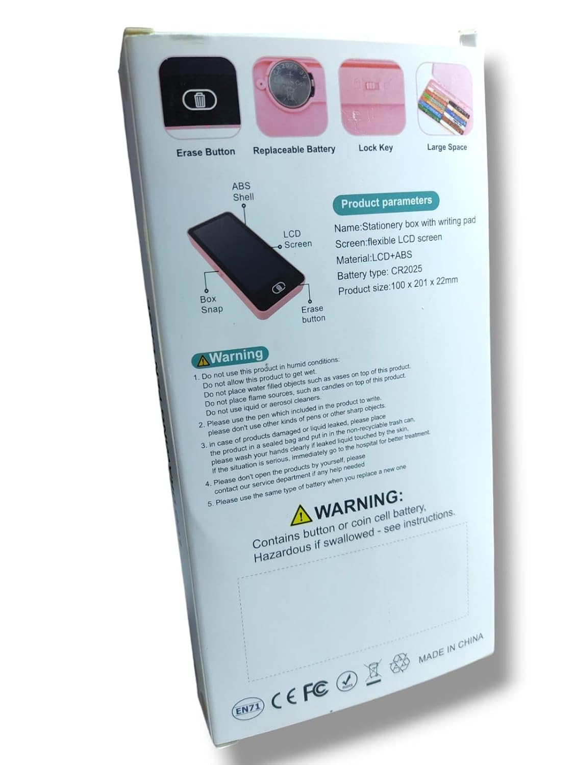 LCD DRAWING PEN BOX