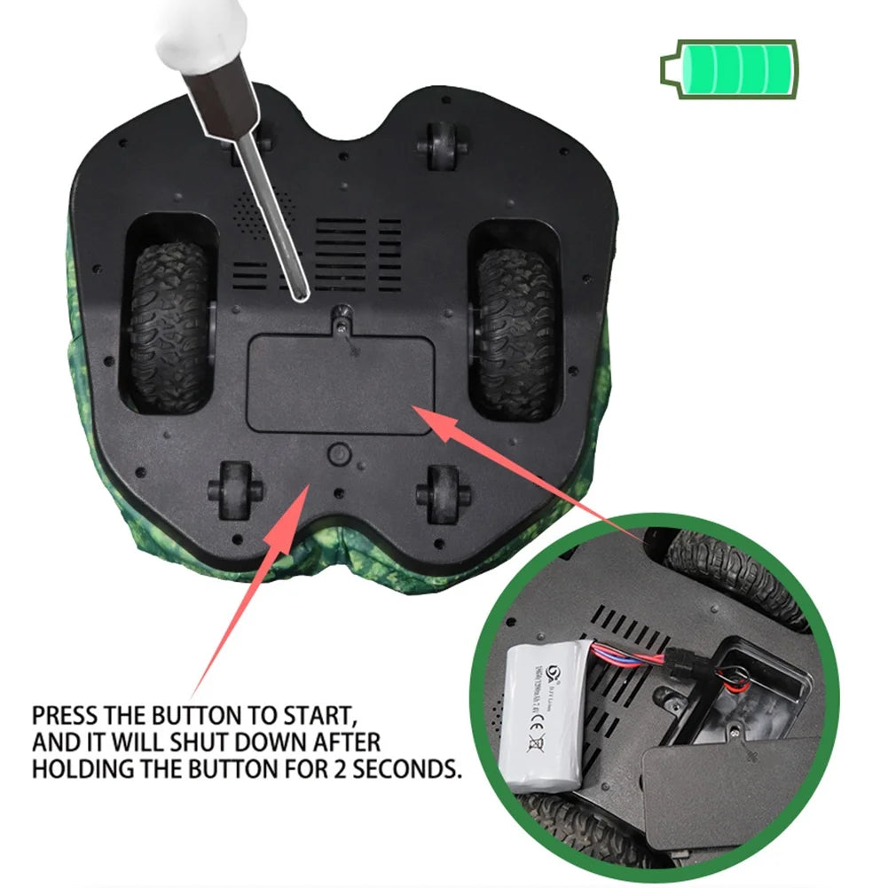 REMOTE CONTROL DINOSAUR TOY