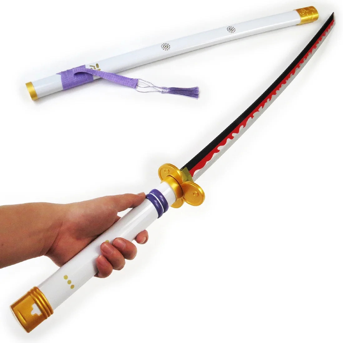 Muichiro Tokito's Nichirin Blade Tenhabaki-giri style Demon Slayer Katana