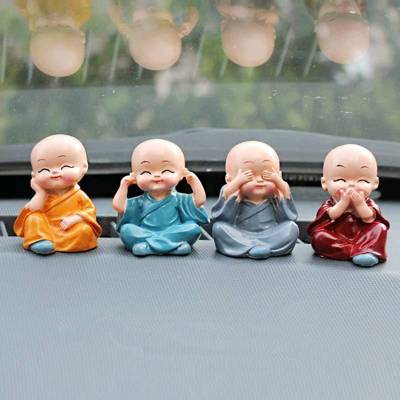 Set Of 4 Buddha