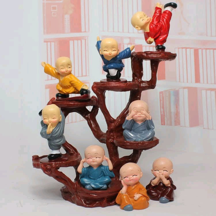 Set Of 4 Buddha