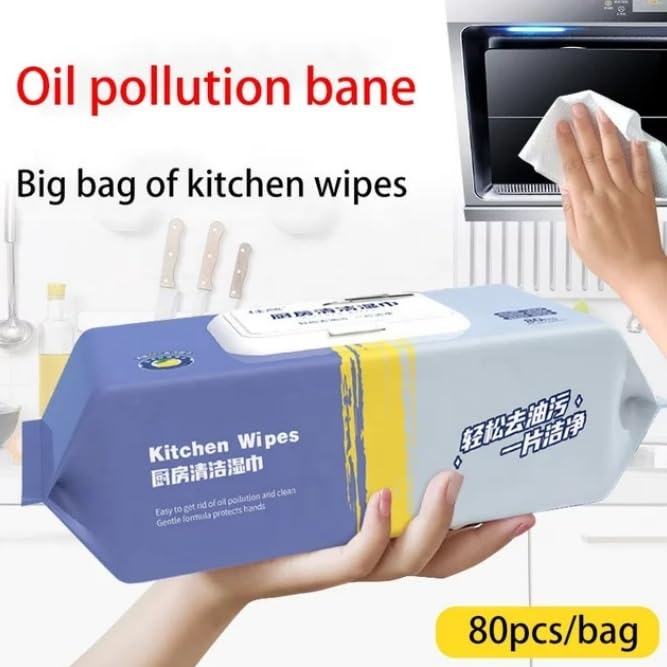 Kitchen cleaning wipes
