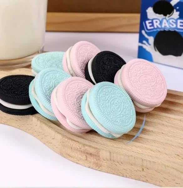 Oreo Eraser Biscuit Design