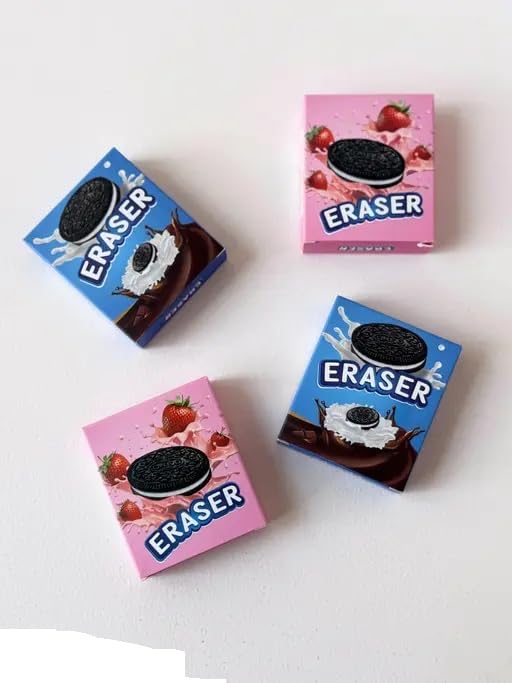 Oreo Eraser Biscuit Design