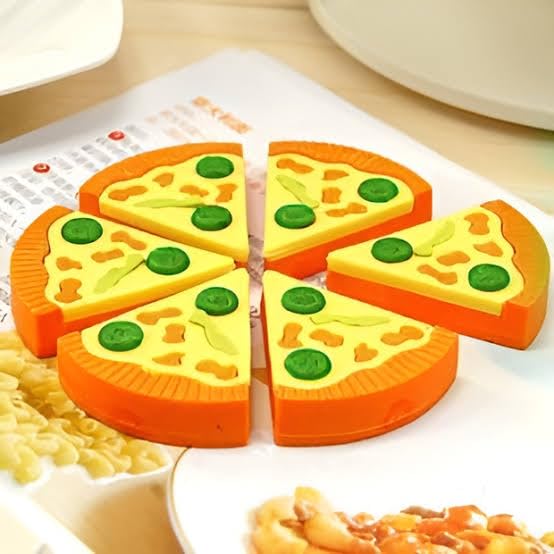 Pizza Shape Eraser