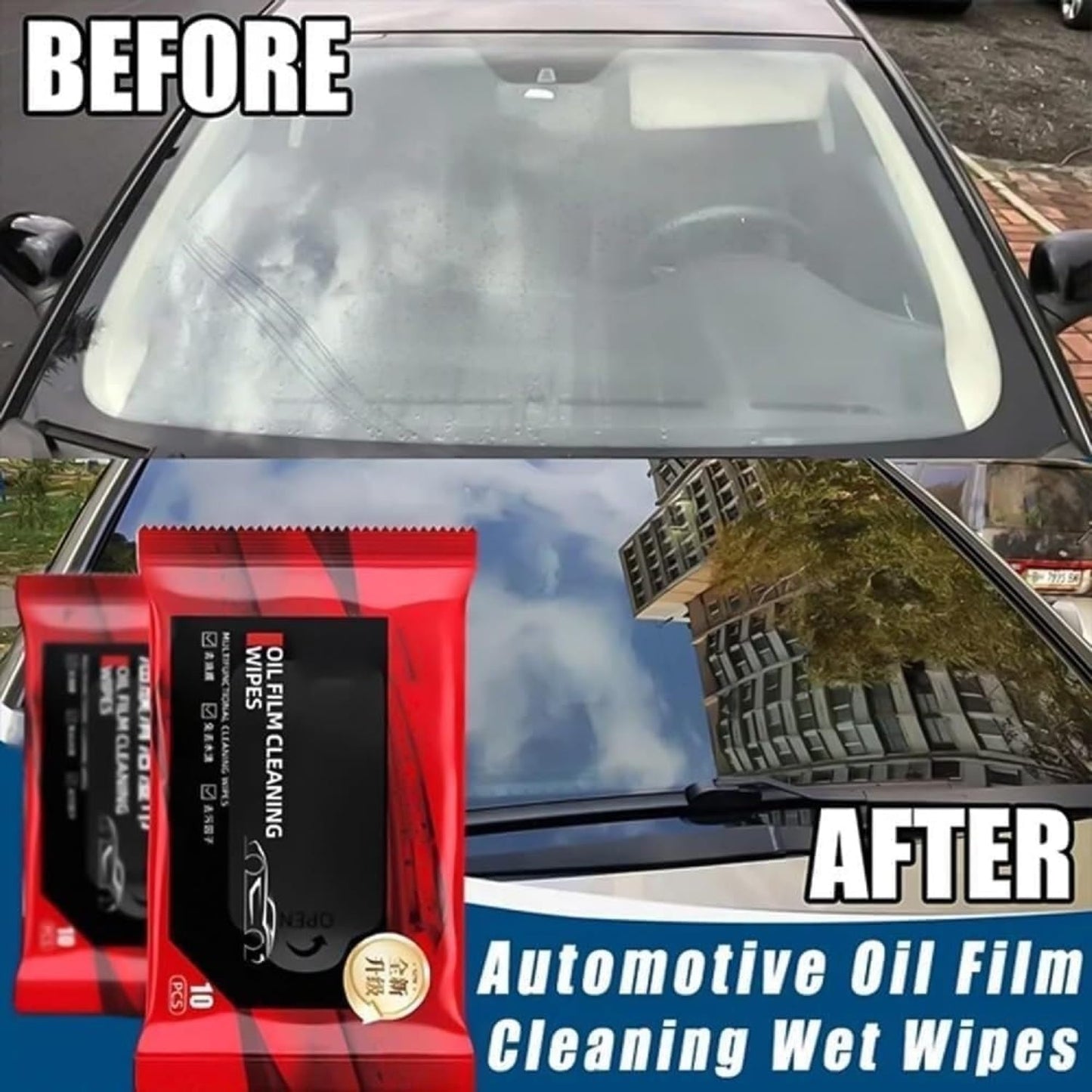 Yikexin oil film cleaning wipes