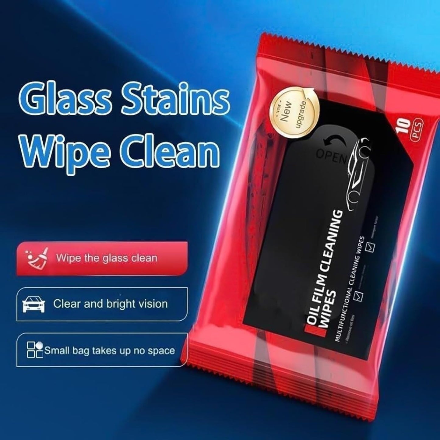 Yikexin oil film cleaning wipes