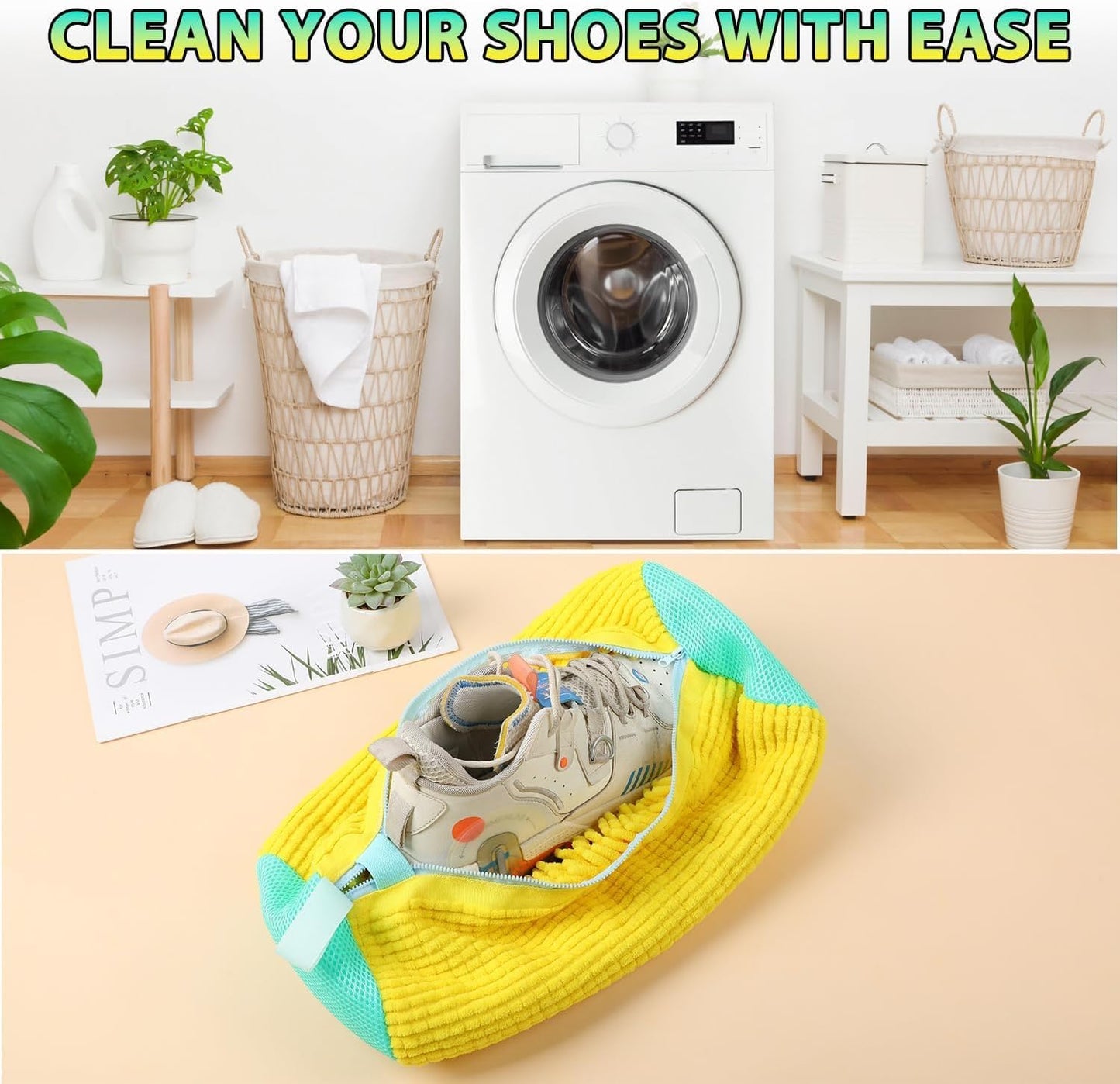 Shoe washing Machine Bag