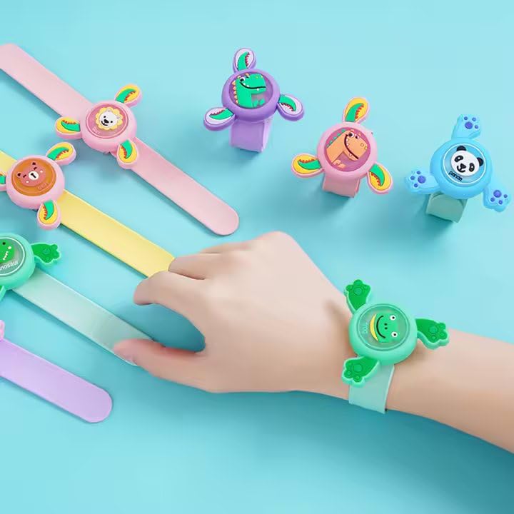 Kids spinner LED watch