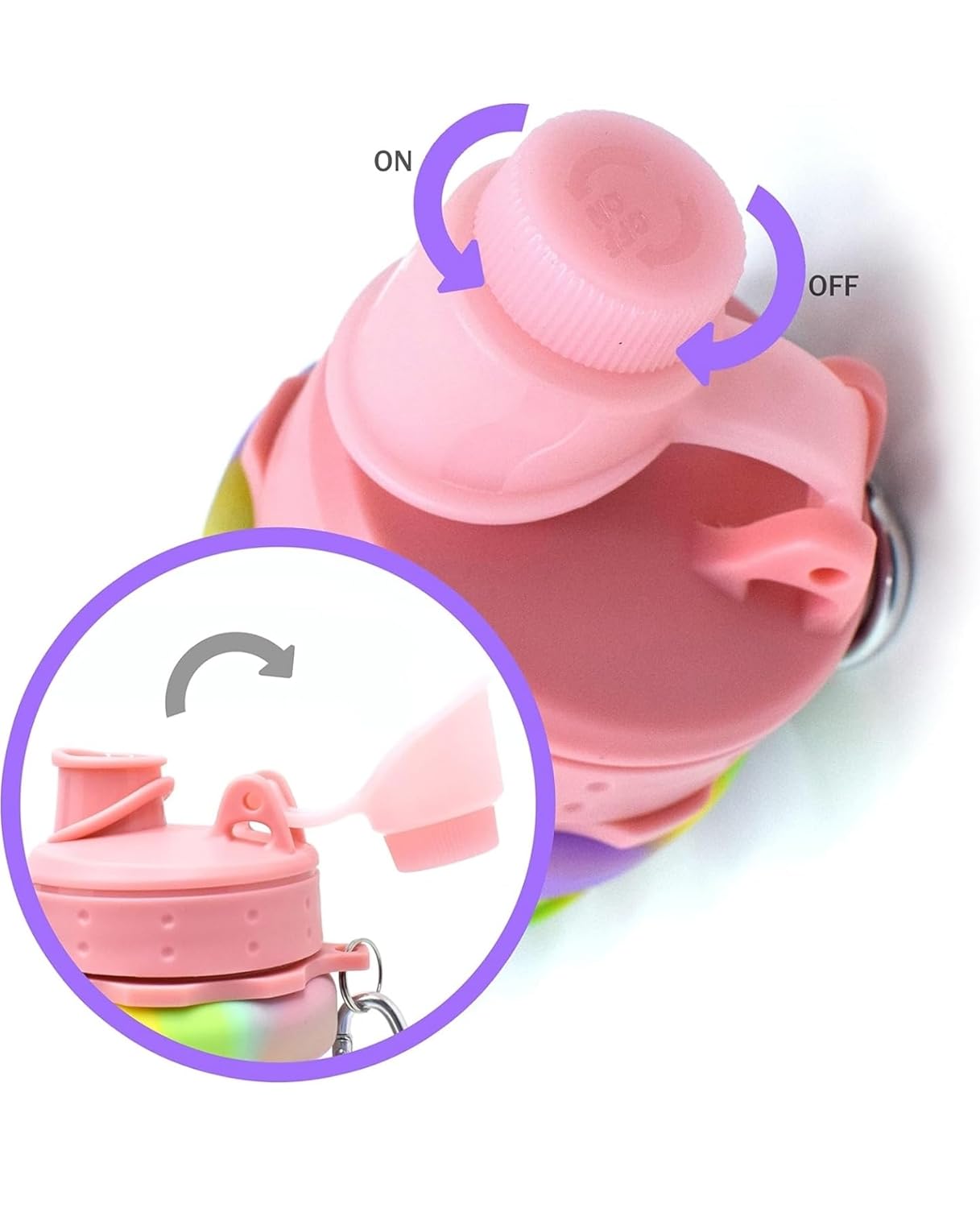 Folding Silicone Water Bottle