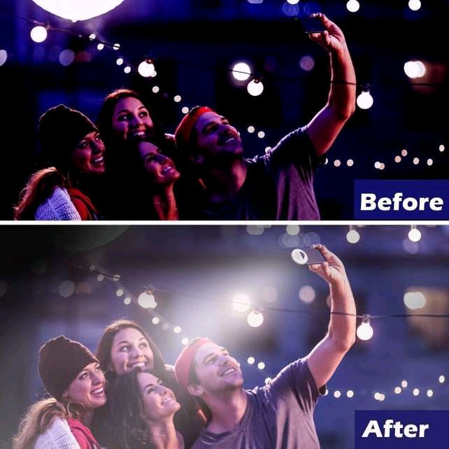 Mini selfie ring