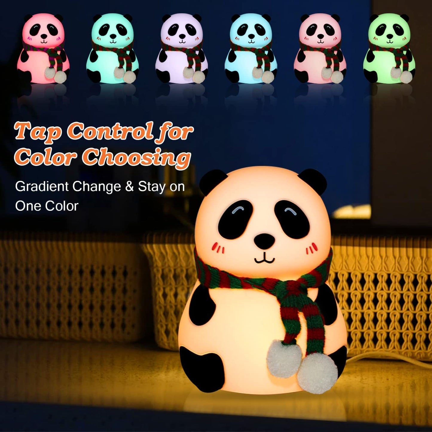 Panda Night Light Lamp