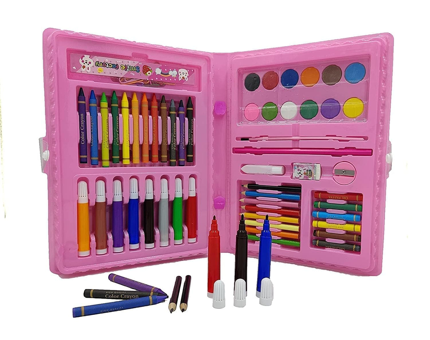 68-piece colouring set for kids