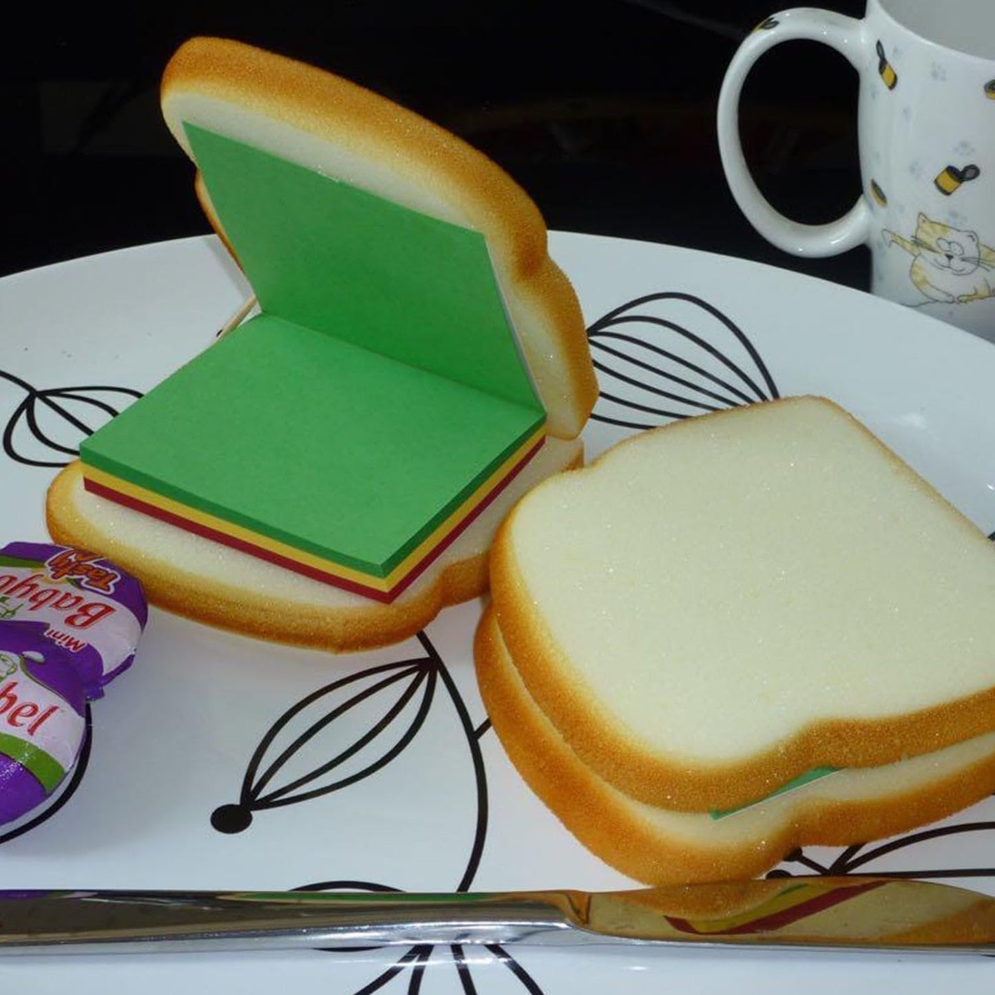 Sandwich Shape notepad