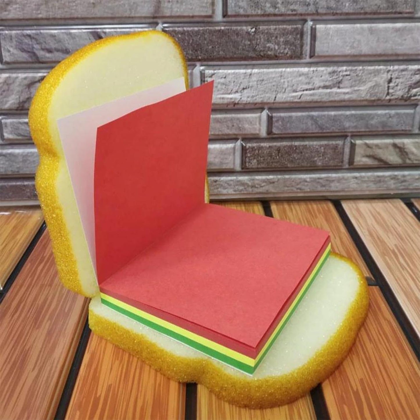 Sandwich Shape notepad
