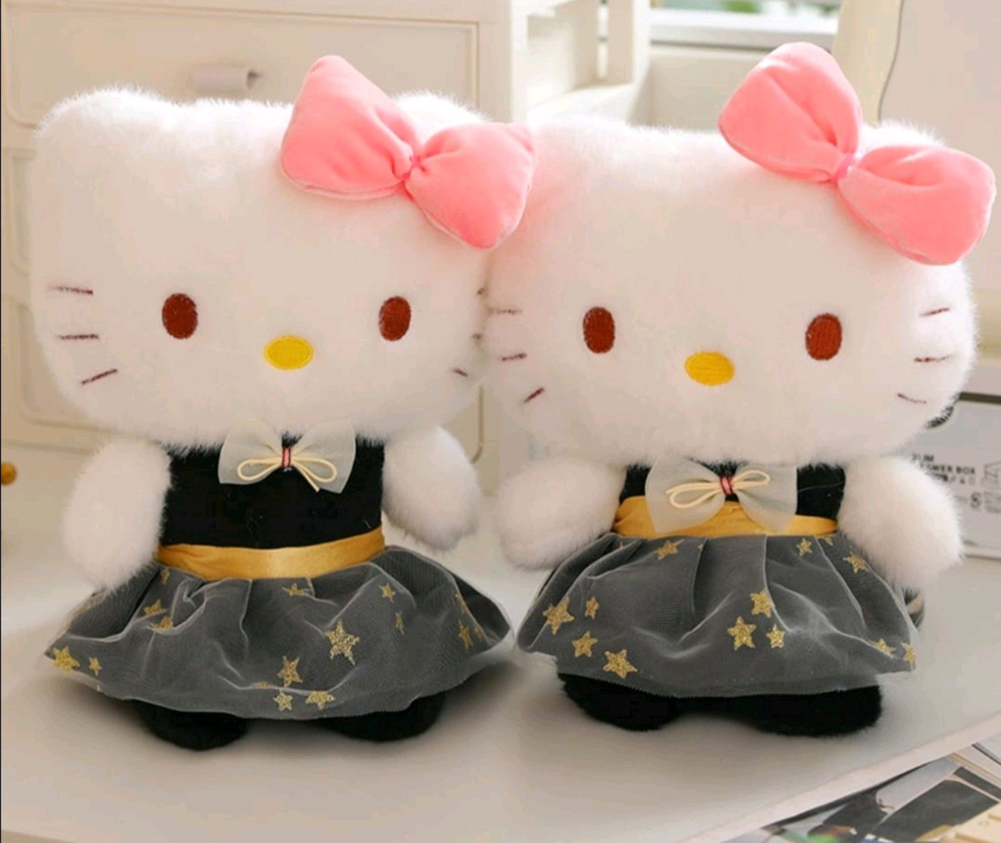 sitting hello kitty soft toy