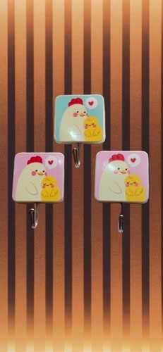 Sticky keychain holder