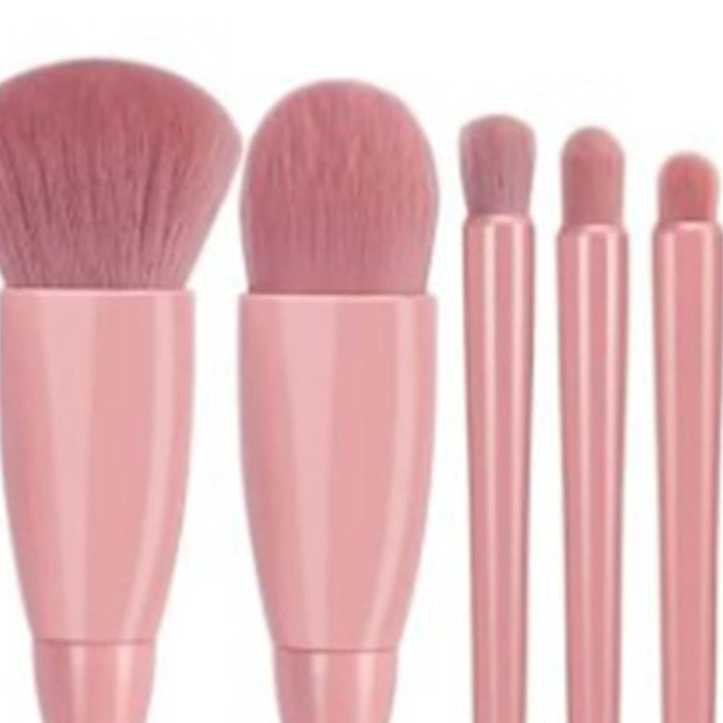 Cosmetic mirror with brushes