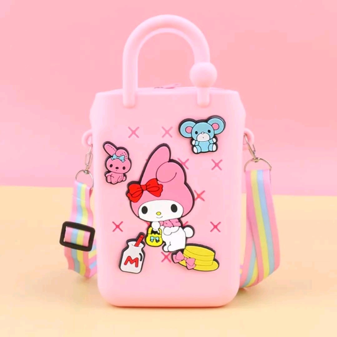 Kuromi Silicone Sling Bag
