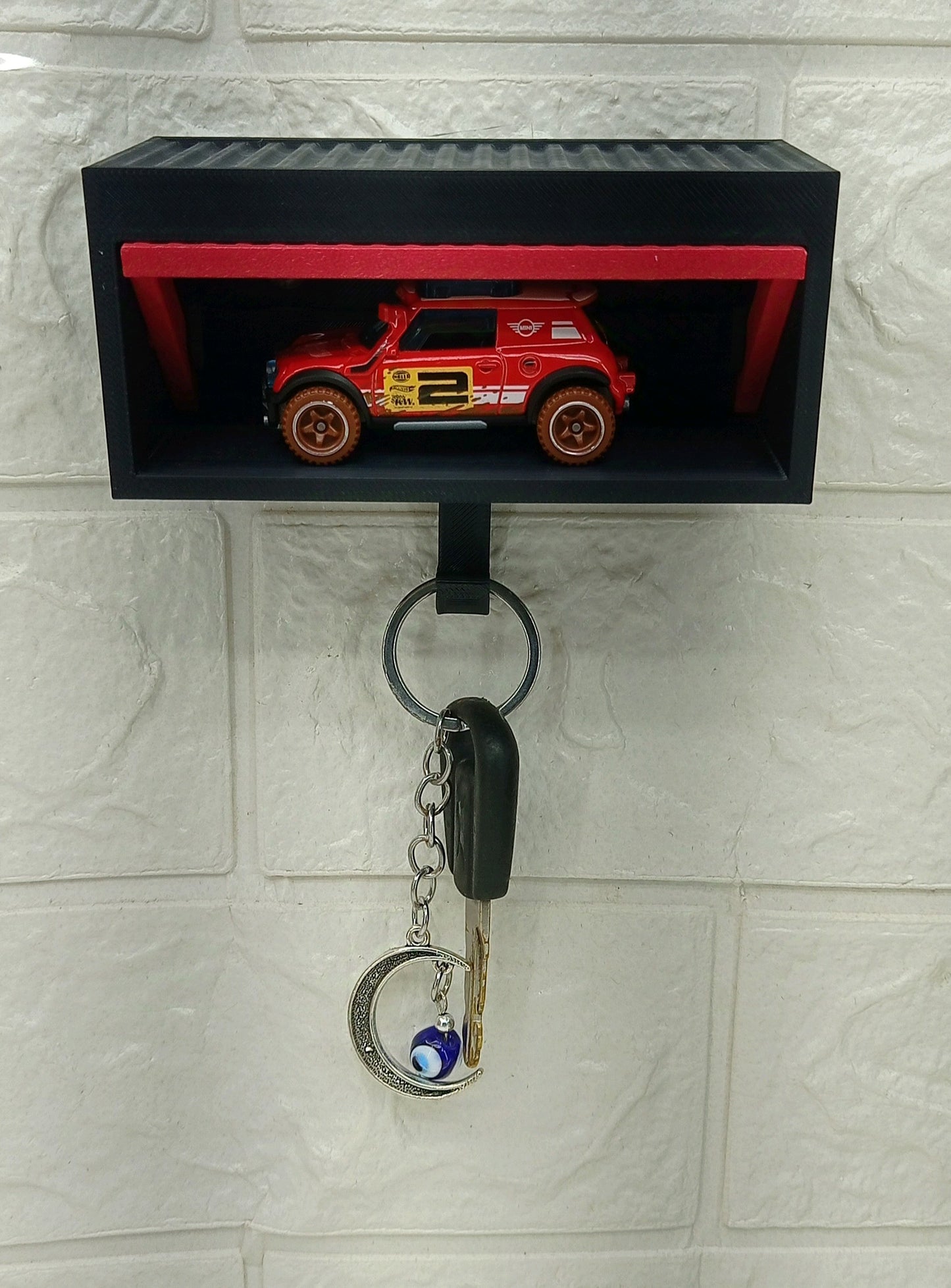 Garage key holder