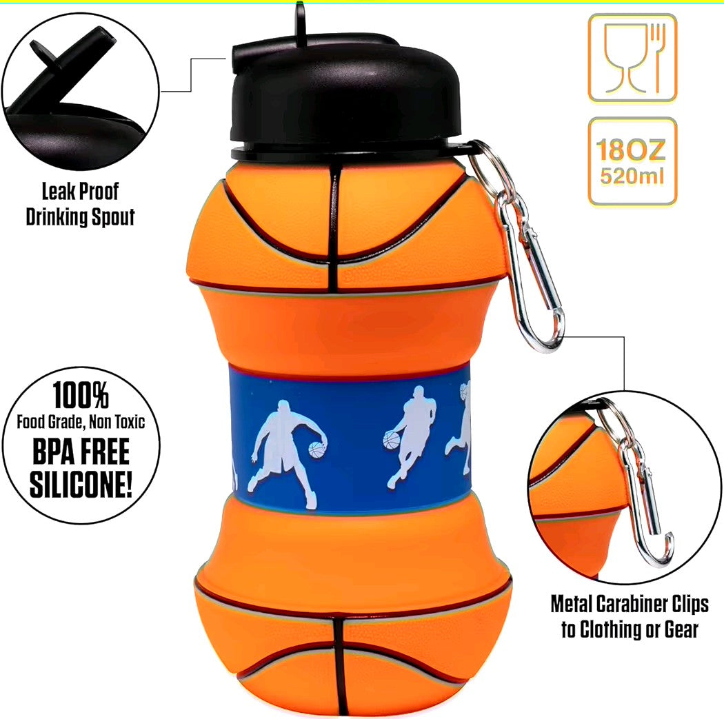 Basketball shape bottle