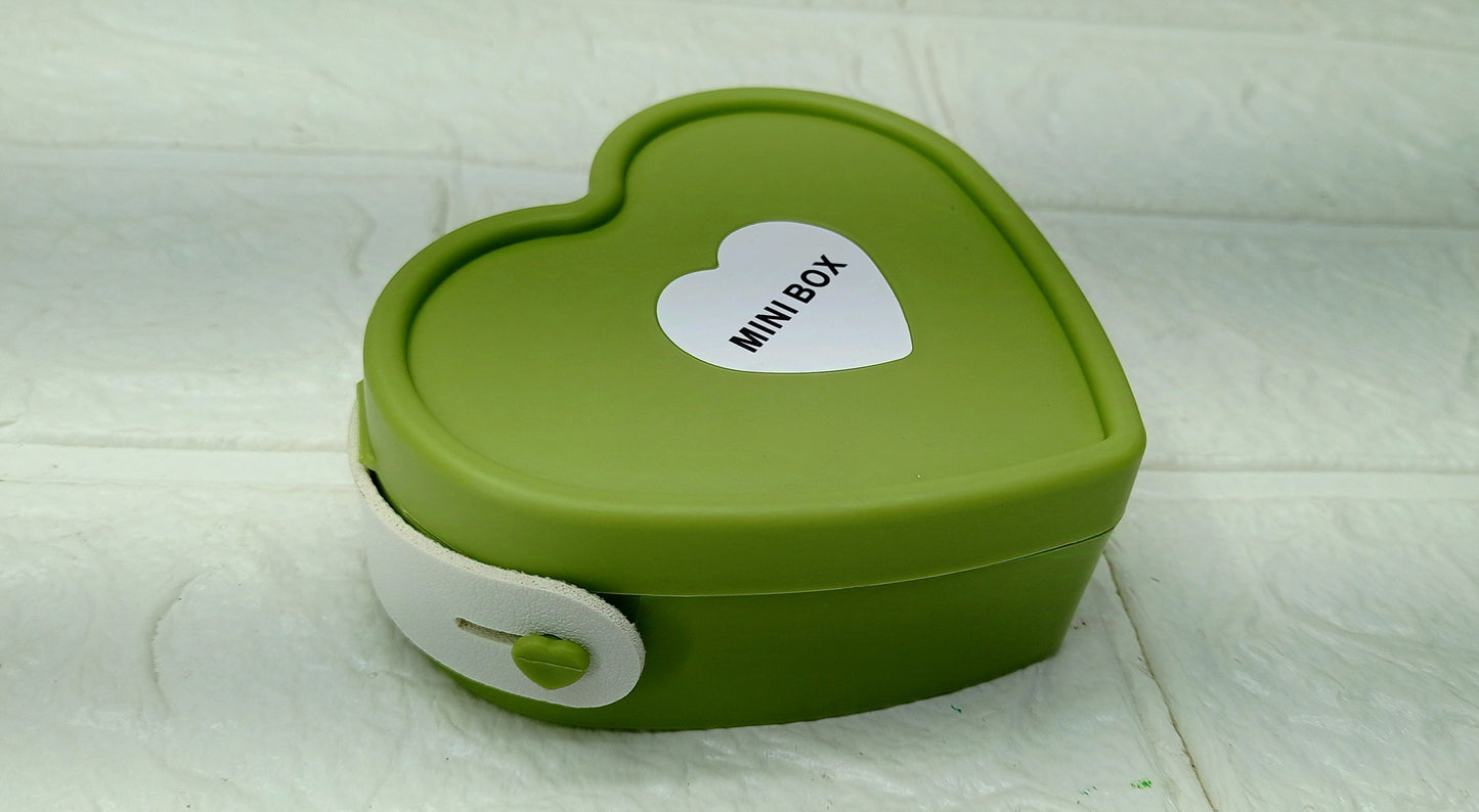 Heart shape Mini Box jewelry Box  case