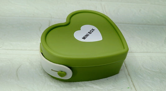 Heart shape Mini Box jewelry Box  case
