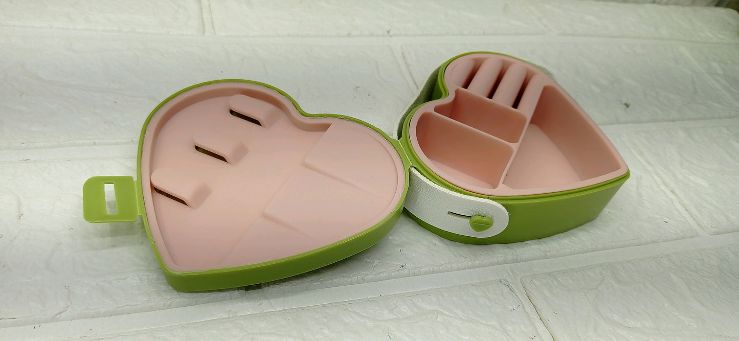 Heart shape Mini Box jewelry Box  case