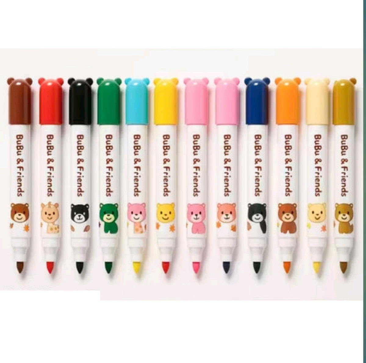 Bubu & Friends markers set