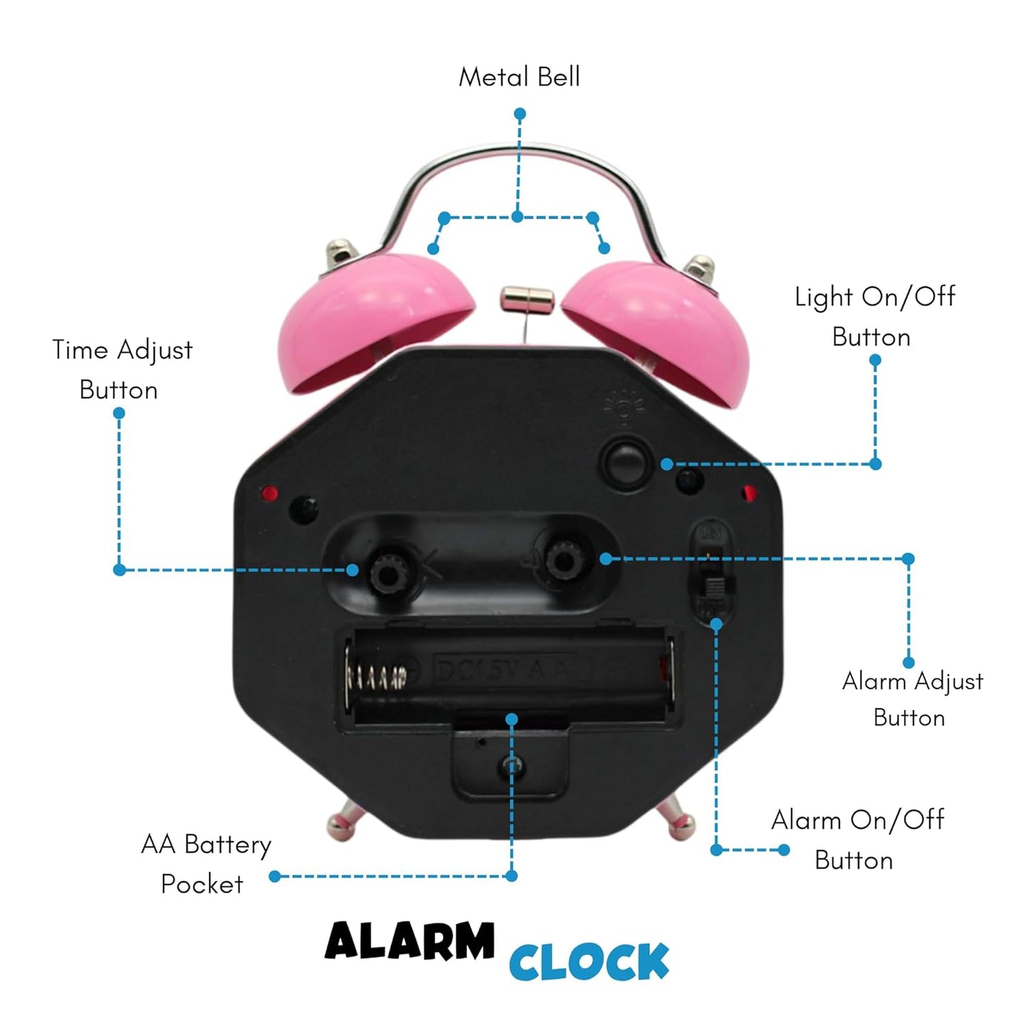 Big size Alarm Watch