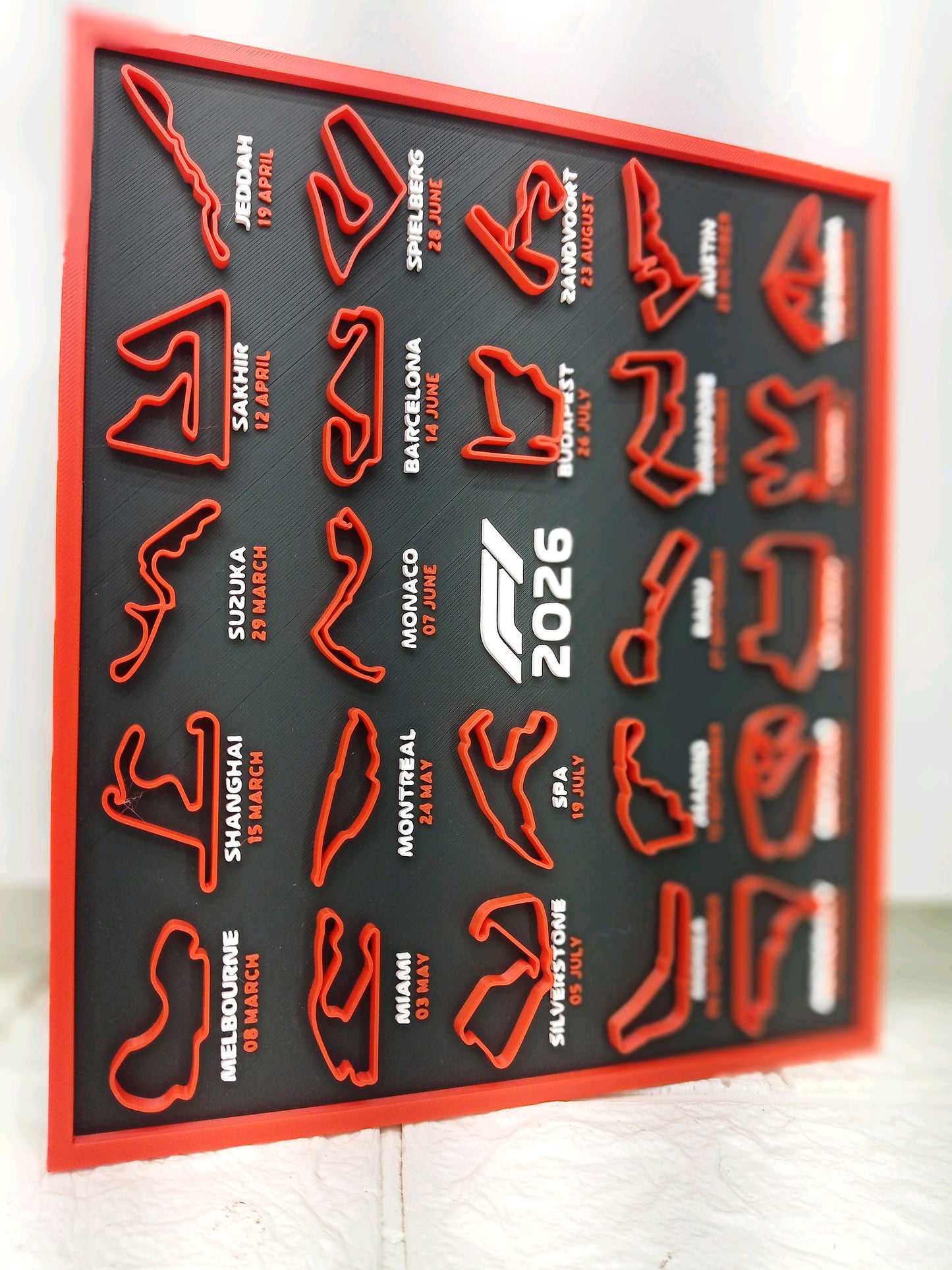 F1 Calendar